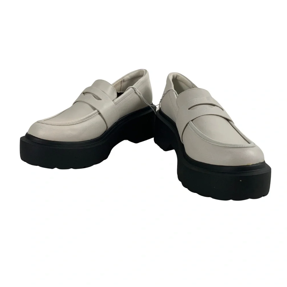 Chunky Cream Wild Fable Platform Loafers Women’s 8 Bold 2.5